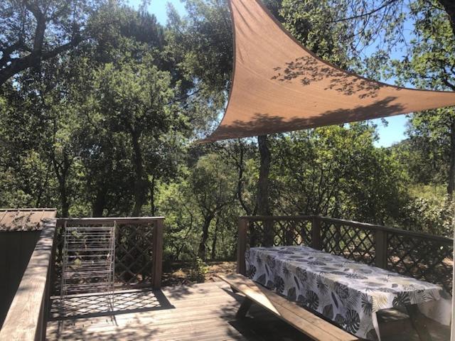 Camping De Parpaillon รอกเกอบรูน-ซูร์-อาร์ฌ็องส์ ภายนอก รูปภาพ